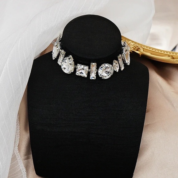 Zara NEW Double Thickness Interlock Oval Rectangle Link Chain Necklace - Picture 5 of 16